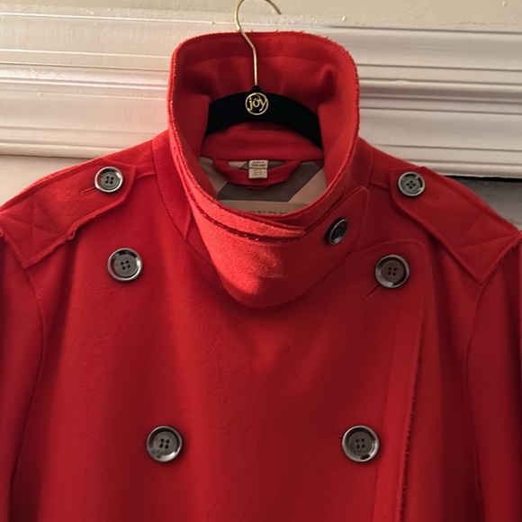 DRASTICALLY REDUCED - Burberry Brit Wool Bomber Jacket - Picture 6 of 13